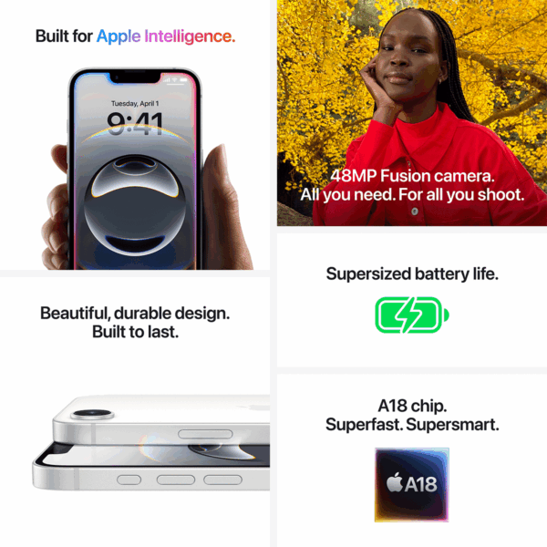 iPhone 16e White (256GB) - Image 8